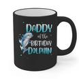 Daddy Of The Birthday Dolphin Family Matching Party Squad Graphic Print Coffee Mug Daddy Of The Birthday Dolphin Family Matching Party Squad Graphic Print Coffee Mug