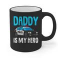 Daddy Is My Hero Police Toddler Police Officer Cop Boys Kids Graphic Print Coffee Mug