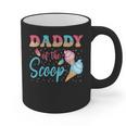 Daddy Of The Scoop Ice Cream Gender Reveal Baby Shower Graphic Print Coffee Mug