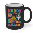 Daddy Of The Shark Birthday Dad Matching Family Graphic Print Coffee Mug