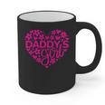 Daddy's Girl Father's Day Idea For a New Dad Graphic Print Coffee Mug