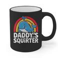Daddy's Lil Squirter Cute Embarrassing Woman Graphic Print Coffee Mug