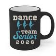 Dance Team Senior 2026 Senior Night Graduation Grad Graphic Print Coffee Mug