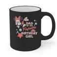 Disney Minnie Mouse Mermaid Dad Of The Birthday Girl Graphic Print Coffee Mug