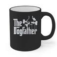 The Dogfather Dog Dad Dog Lover Graphic Print Coffee Mug