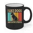 I Like Dogs And Maybe 3 People Introvert Graphic Print Coffee Mug I Like Dogs And Maybe 3 People Introvert Graphic Print Coffee Mug