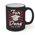 Im Done Graduating Class Of 2019 School GraduationShirt Graphic Print Coffee Mug