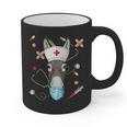 Donkey Nurse RN ER Nursing School Graduation Graphic Print Coffee Mug