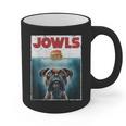 Drooling Boxer Jowls Fawn Dog Mom Dog Dad Burger Graphic Print Coffee Mug