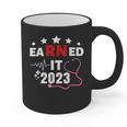 Earned It 2023 For Nurse Graduation Or RN LPN Class Of 2023 Graphic Print Coffee Mug