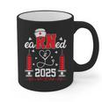 Earned It 2025 For Nurse Graduation Or RN LPN Class Of 2025 Graphic Print Coffee Mug