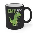 EMT Rex Paramedic Graduation Firefighter Graphic Print Coffee Mug