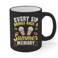 Every Sip Brings Back A Summer Memory Iced Coffee Graphic Print Coffee Mug Every Sip Brings Back A Summer Memory Iced Coffee Graphic Print Coffee Mug