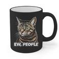 Ew People Cat Tabby Cat Antisocial Grumpy Introvert Graphic Print Coffee Mug Ew People Cat Tabby Cat Antisocial Grumpy Introvert Graphic Print Coffee Mug