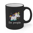 Ew People Unicorn Lover Introvert Rainbow Unicorn Graphic Print Coffee Mug Ew People Unicorn Lover Introvert Rainbow Unicorn Graphic Print Coffee Mug