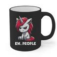 Ew People Unicorn Sarcastic Humor Introvert Graphic Print Coffee Mug Ew People Unicorn Sarcastic Humor Introvert Graphic Print Coffee Mug