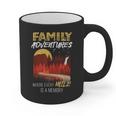 Family Adventures Where Every Mile Is A Memory Graphic Print Coffee Mug