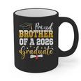 Family Graduation Party Proud Brother Of A 2026 Graduate Graphic Print Coffee Mug