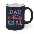 Family Party Decorations Dad Of The Birthday Girl T-Shirt Graphic Print Coffee Mug