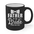 Father Of The Bride Father Dad Bride Wedding Stag Night Graphic Print Coffee Mug
