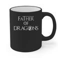 Father Of Dragons Shirt Fathers Day Best For Dad Graphic Print Coffee Mug