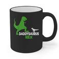 Father's Day Idea Daddysaurus Rex T-Shirt Graphic Print Coffee Mug Father's Day Idea Daddysaurus Rex T-Shirt Graphic Print Coffee Mug