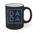 Father's Day For New Dad Dada Him Papa Tie Dye Dada Small Graphic Print Coffee Mug