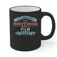 Film Degree Major Shirt Strong Woman Graduation Graphic Print Coffee Mug