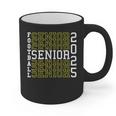 Football Senior Night Football Senior 2025 Graduation 56 Graphic Print Coffee Mug
