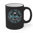 Forget The Grad Mom Survived Class Of 2025 Graduation Graphic Print Coffee Mug