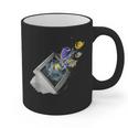 Frutiger Aero Aesthetic Tech Computer Aquarium Fishes Graphic Print Coffee Mug