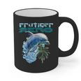 Frutiger Aero Splashy Dolphin Y2k Aesthetic Graphic Graphic Print Coffee Mug