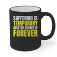 FUnny MBA Student Mastered It Masters Degree Graduation Graphic Print Coffee Mug
