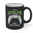 Gamer Dad Gaming Shirts Fathers Day Video Game Daddy Graphic Print Coffee Mug