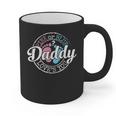 Gender Reveal Dad Daddy To Be Pink Or Blue Baby Shower Graphic Print Coffee Mug