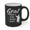 Goal Digger Diploma Master s Bachelor s Master Graduation Graphic Print Coffee Mug