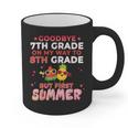 Goodbye 7th Grade Graduation To 8th Grade Hello Summer Graphic Print Coffee Mug