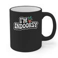 Goth Gardening Introvert Social Battery Outfit Graphic Print Coffee Mug Goth Gardening Introvert Social Battery Outfit Graphic Print Coffee Mug