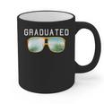 Graduated Graduation Tropical Sunglasses Graphic Print Coffee Mug