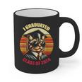 Graduation Day 2024 Graduate For School Degree College Cat Men Women Graphic Print Coffee Mug