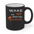 Graduation Shirt High School And College For Sleepy Graduate Graphic Print Coffee Mug