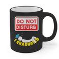 Graduation Shirt High School And College Sleepy Graduates Graphic Print Coffee Mug