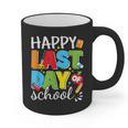 Happy Last Day Of School Teacher Student Graduation Graphic Print Coffee Mug