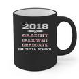 High School GraduationShirt College Graduation Graphic Print Coffee Mug