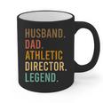 Husband Dad Athletic Director Legend Athletic Directors Graphic Print Coffee Mug