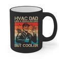 HVAC Dad HVAC Technician Mechanic Repairman Graphic Print Coffee Mug