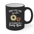 I'm Going To Be a Daddy Again Pregnancy Announcement Quote Graphic Print Coffee Mug