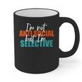 I'm Not Anti-Social But I'm Selective Introvert Graphic Print Coffee Mug