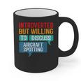 Introvert Aircraft Spotting Lovers Men & Women Graphic Print Coffee Mug