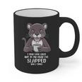 Introvert Panther And Coffee Lovers Graphic Print Coffee Mug Introvert Panther And Coffee Lovers Graphic Print Coffee Mug